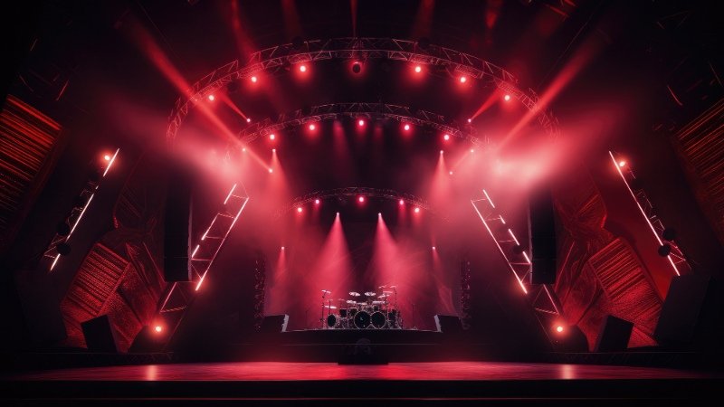 stage and lighting hire