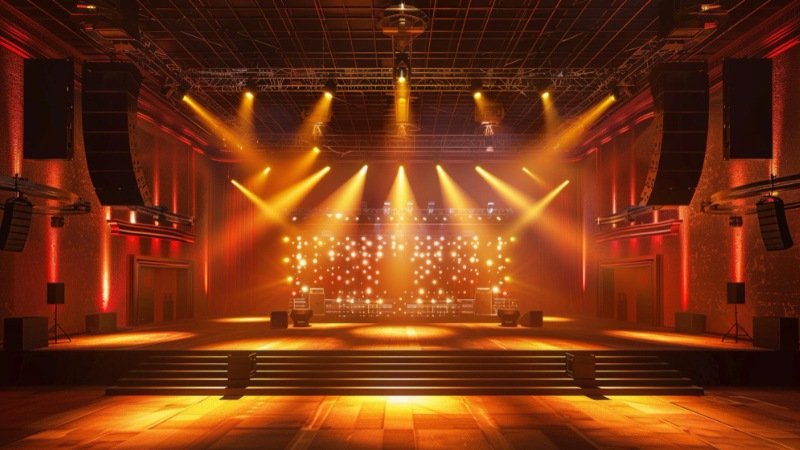 stage and lighting rental
