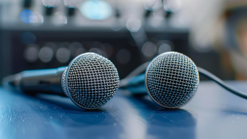 wireless microphone hire